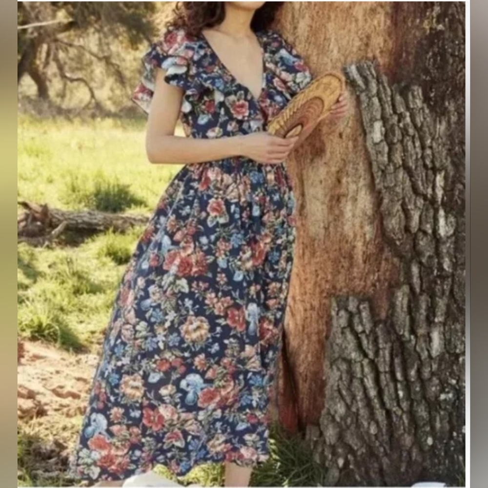 Doen × Liberty London Pecos Dress XL NWT
